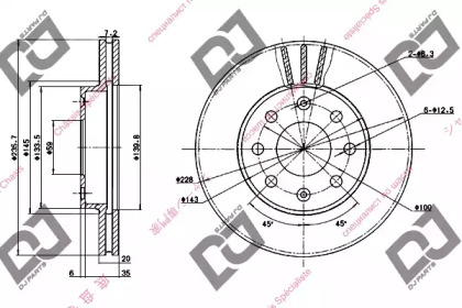 DJ PARTS BD1278